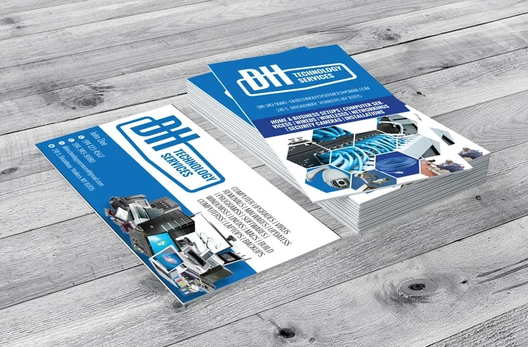Uv high gloss business card